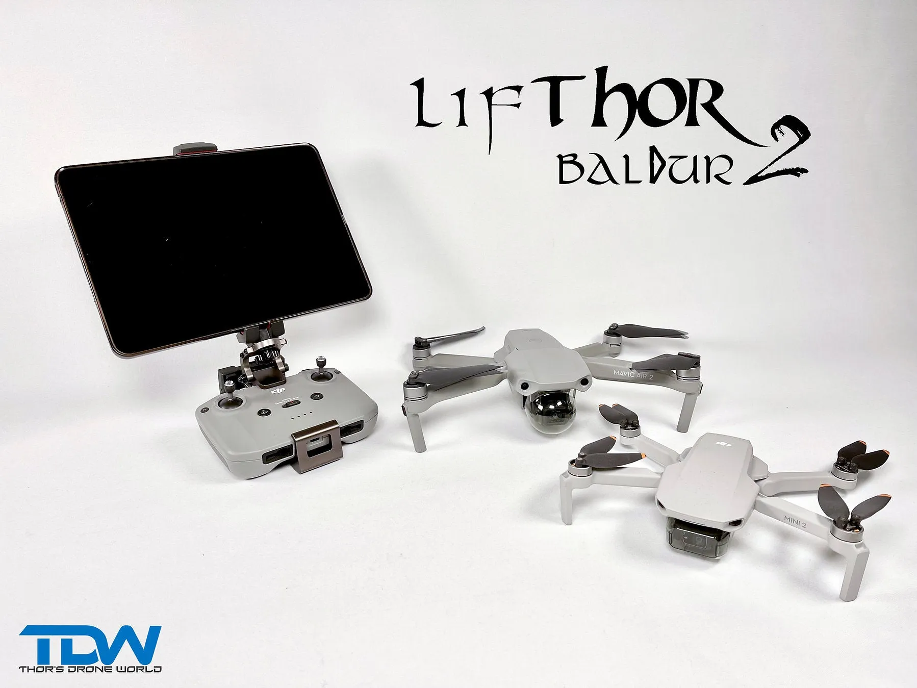 LifThor Baldur 2 Tablet Mount Combo for DJI RC-N1/RC-N2