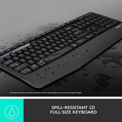 Logitech MK540 ADVANCED Wireless Keyboard and Mouse Combo