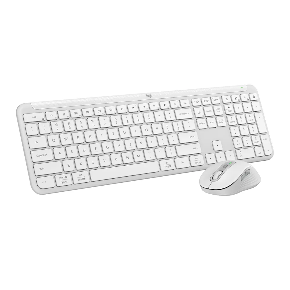 Logitech Signature Mk950 Slim Wireless Combo Off White