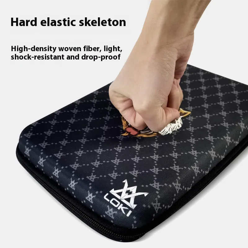 Loki Square Hard Protective Waterproof Table Tennis Bat Case