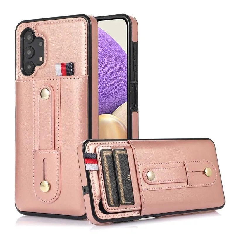 Luceo Retro Leather Galaxy A Series Case with Card Slot