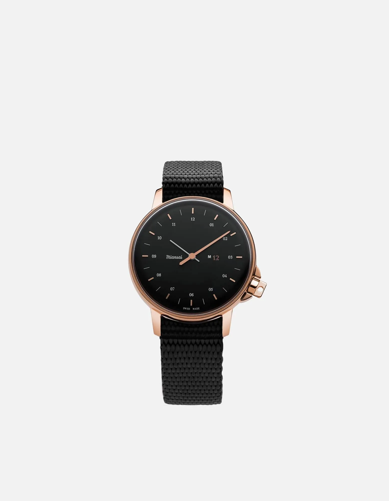 M12 Swiss Rose|Black Black Nylon