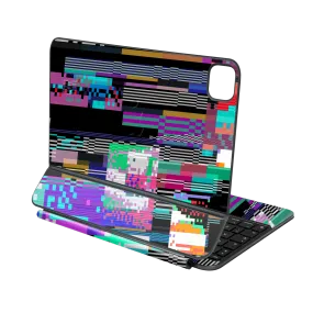 Magic Keyboard for iPad PRO 13” (M4, 2024) SIGNATURE Glitchscape Skin