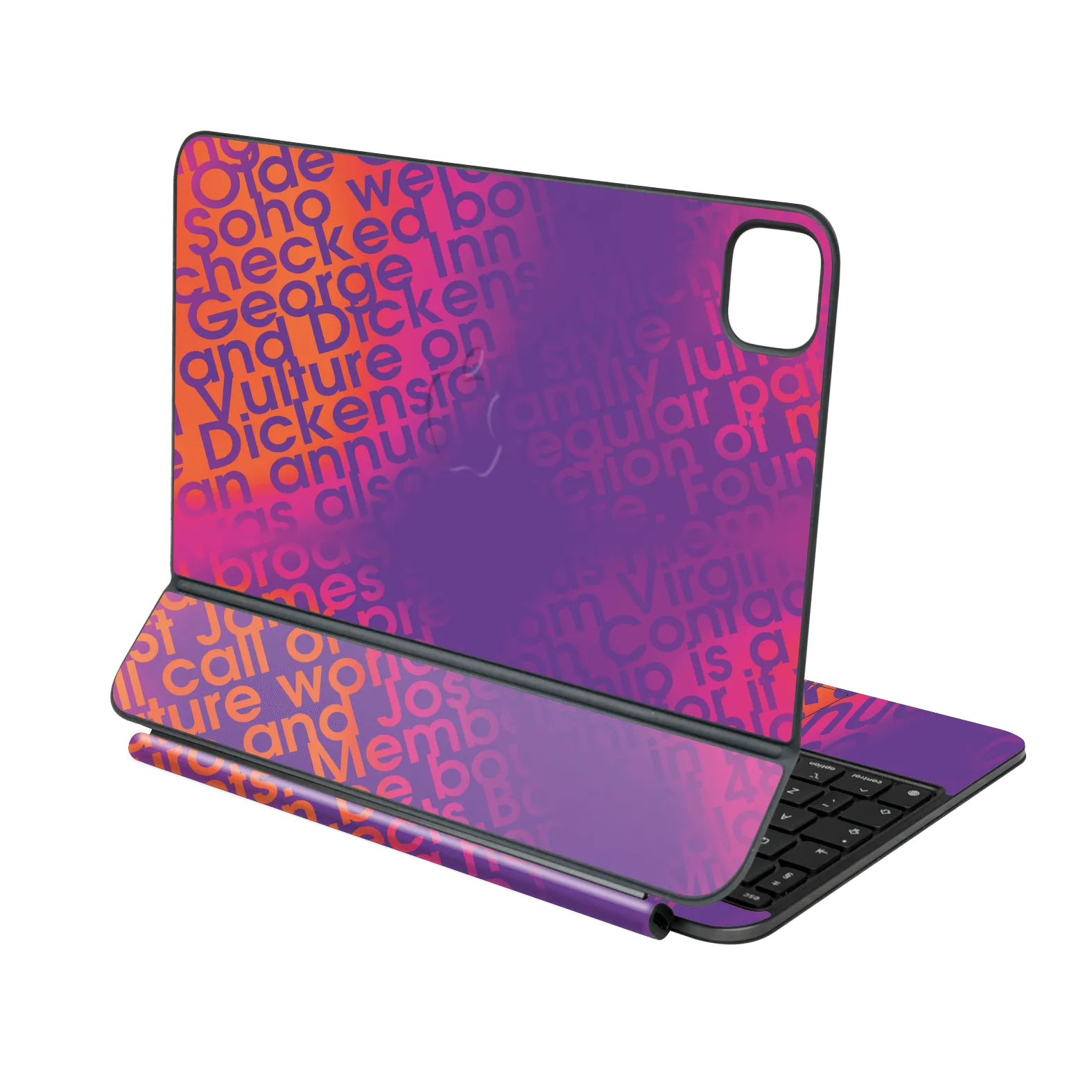 Magic Keyboard for iPad PRO 13” (M4, 2024) SIGNATURE Inferno Swirl Skin