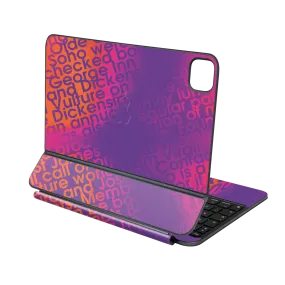 Magic Keyboard for iPad PRO 13” (M4, 2024) SIGNATURE Inferno Swirl Skin