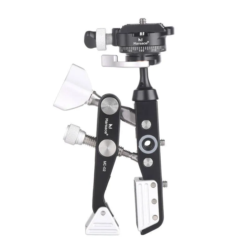 MARSACE MC-02 Clamp w/ UB-16 Ballhead