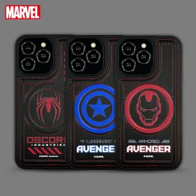 Marvel Avengers MagSafe Shockproof  Leather Case Back Cover