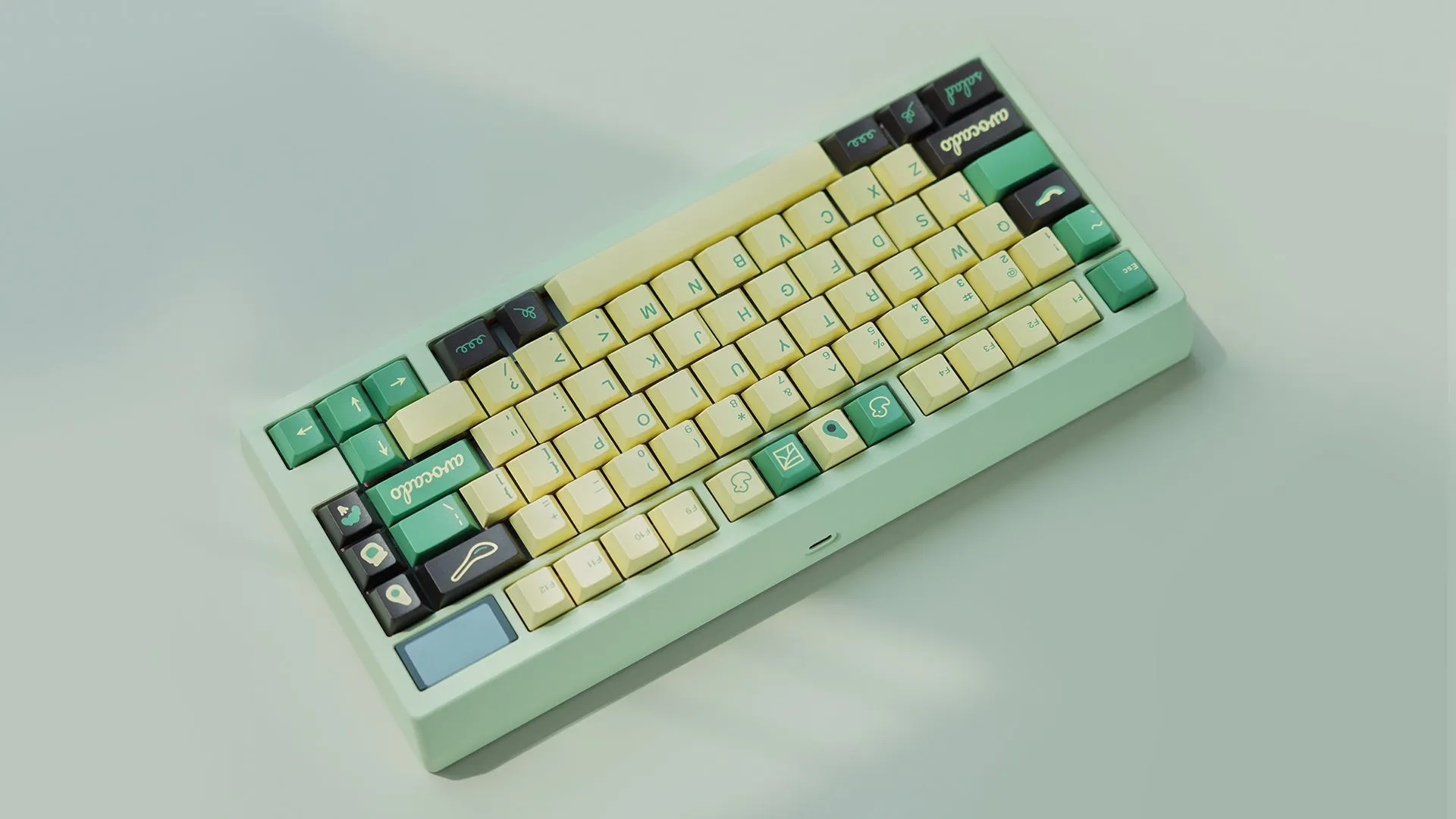 Meletrix Zoom75 Essential Edition (EE) - Barebones Keyboard Kit - Milky Green