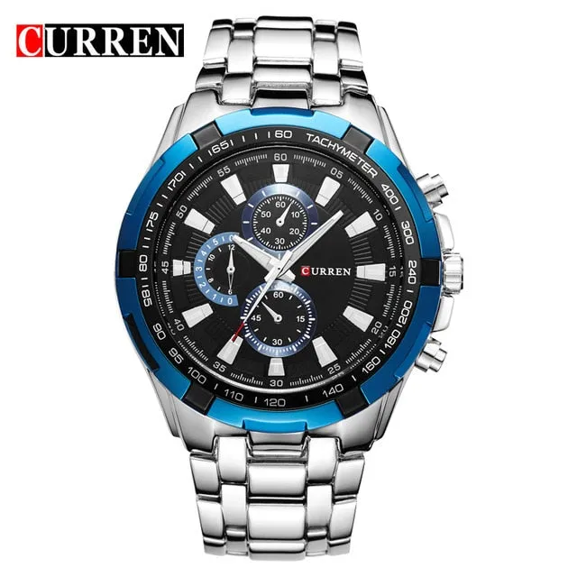 Mens quartz TopBrand  Analog  Military Men Sports army Waterproof Watch