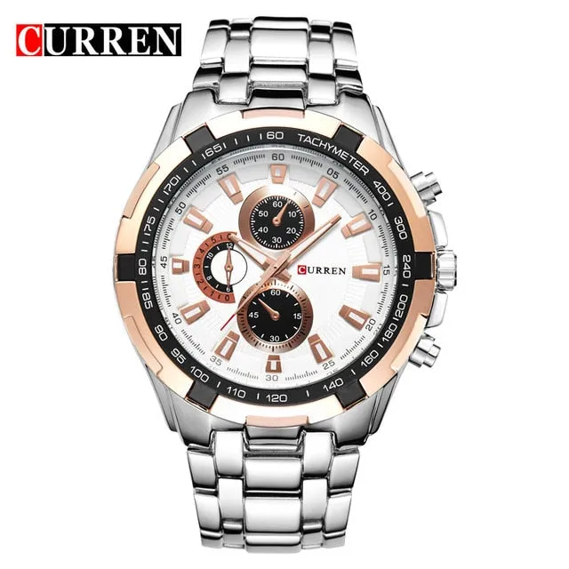 Mens quartz TopBrand  Analog  Military Men Sports army Waterproof Watch