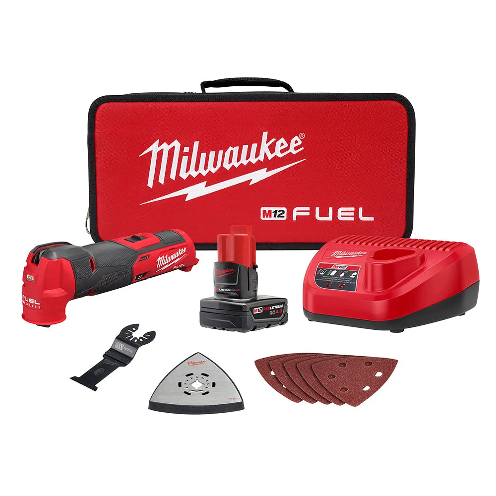 Milwaukee 2526-21XC M12 FUEL 12V Brushless Cordless Oscillating Multi-Tool Kit