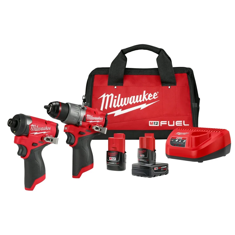 Milwaukee 3497-22COT M12 FUEL 12V 2-Tool Combo Kit w/ M12 Cutt Off Tool