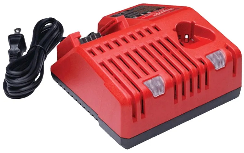 Milwaukee 48-59-1812 Multi-Voltage Charger, 12/18 V Input, 120 V Output, 1 hr Charge :EA: QUANTITY: 1