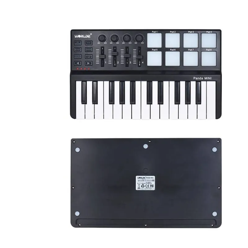 Mini 25-Key USB MIDI Keyboard