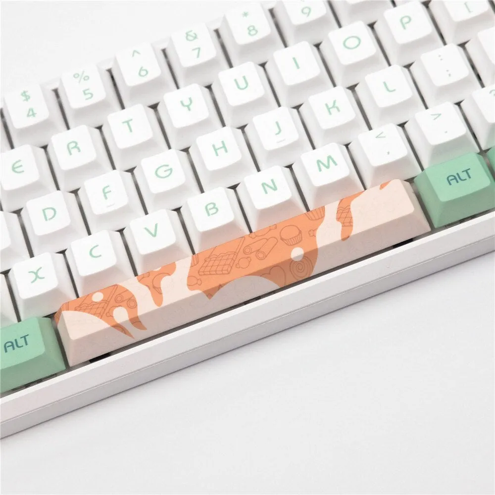 Mint Milk Pbt Keycaps