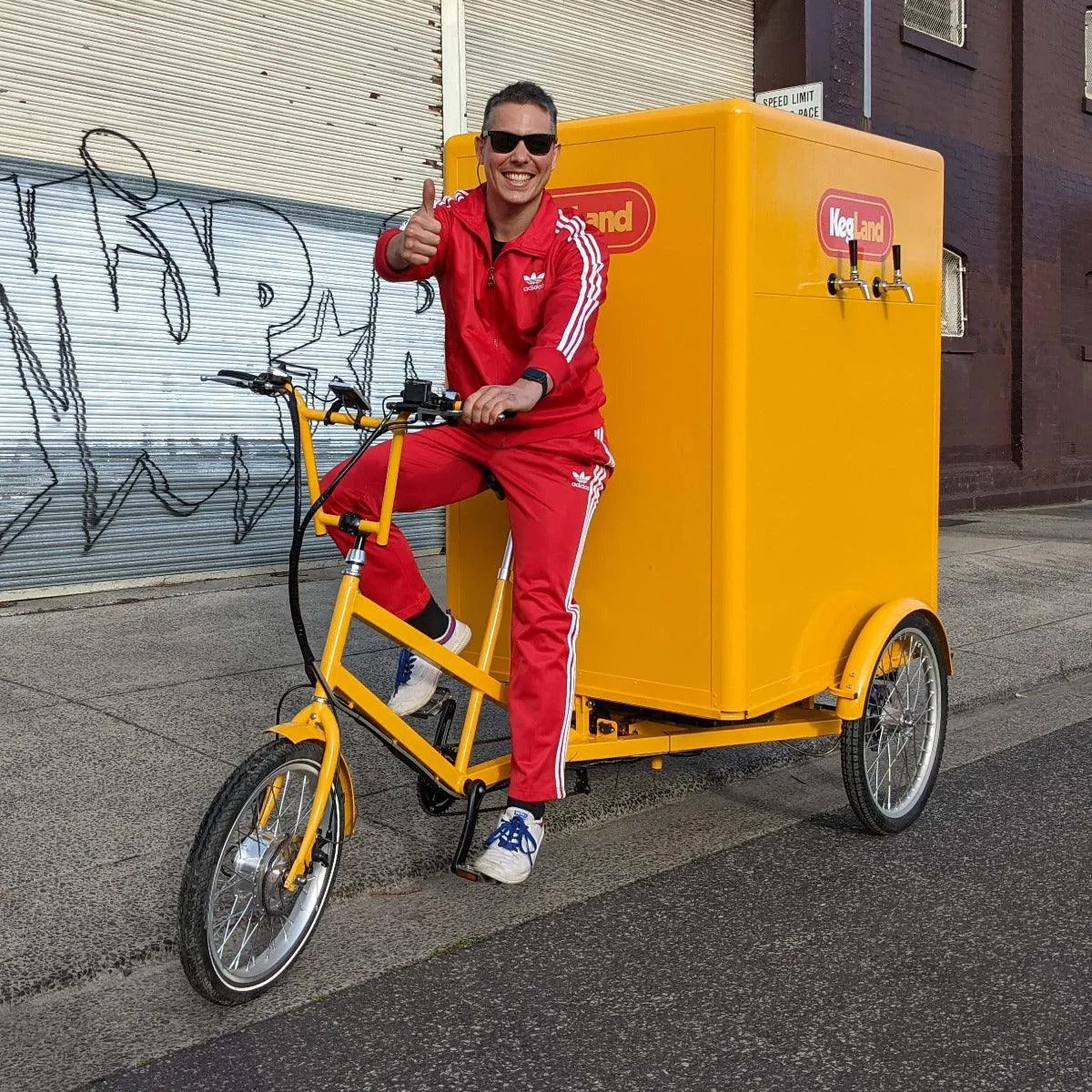 Mr Frothy Keg Bike - Solar Powered Keg Dispensing Solution