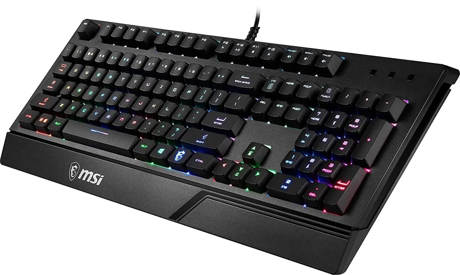 MSI VIGOR GK20 BACKLIT RGB WIRED KEYBOARD