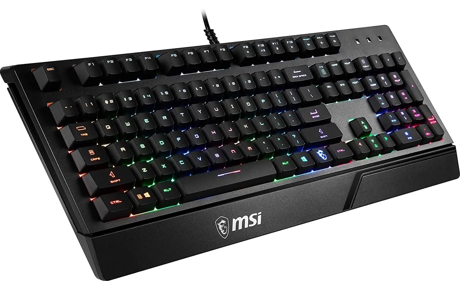 MSI VIGOR GK20 BACKLIT RGB WIRED KEYBOARD