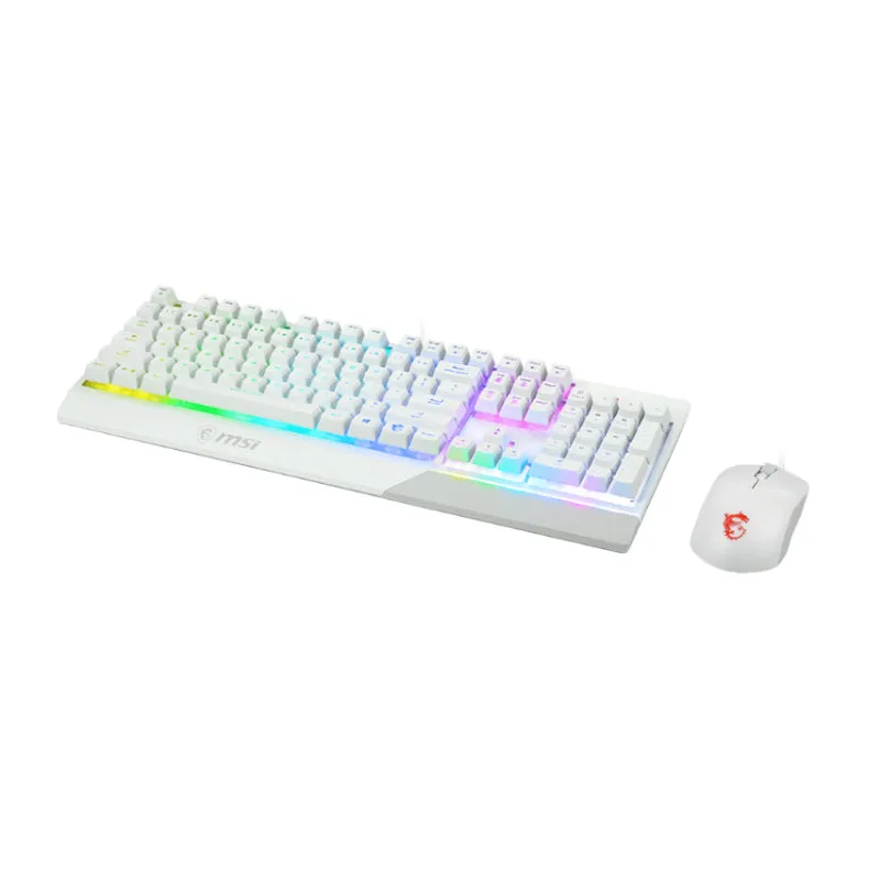 Msi Vigor Gk30 Mechanical Wired Gaming Combo - White