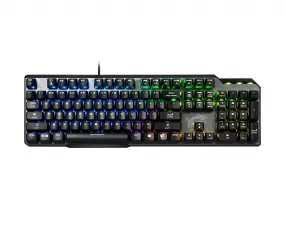 Msi Vigor Gk50 Elite Bw De Gaming Keyboard Qwertz Kalih Box White Switches Black