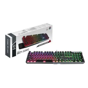 MSI Vigor  Sonic RED AM Mechanical RGB Gaming Keyboard