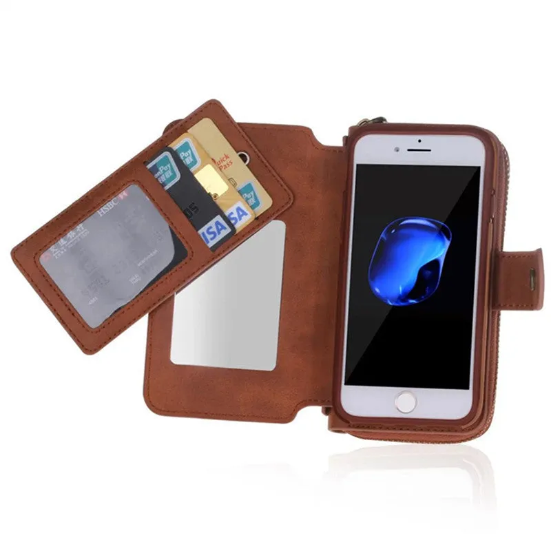 Multifunction Phone Case Wallet For iPhone