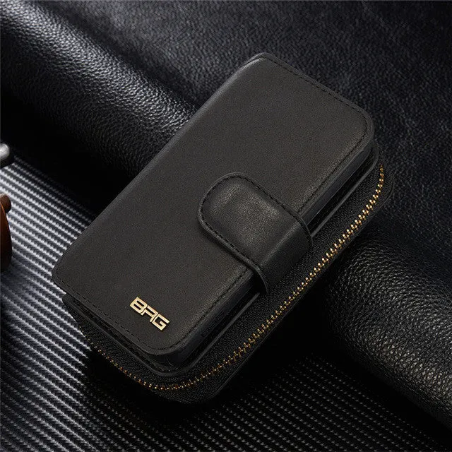 Multifunction Phone Case Wallet For iPhone