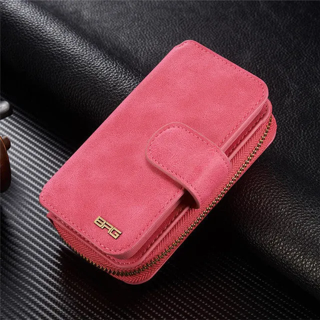 Multifunction Phone Case Wallet For iPhone