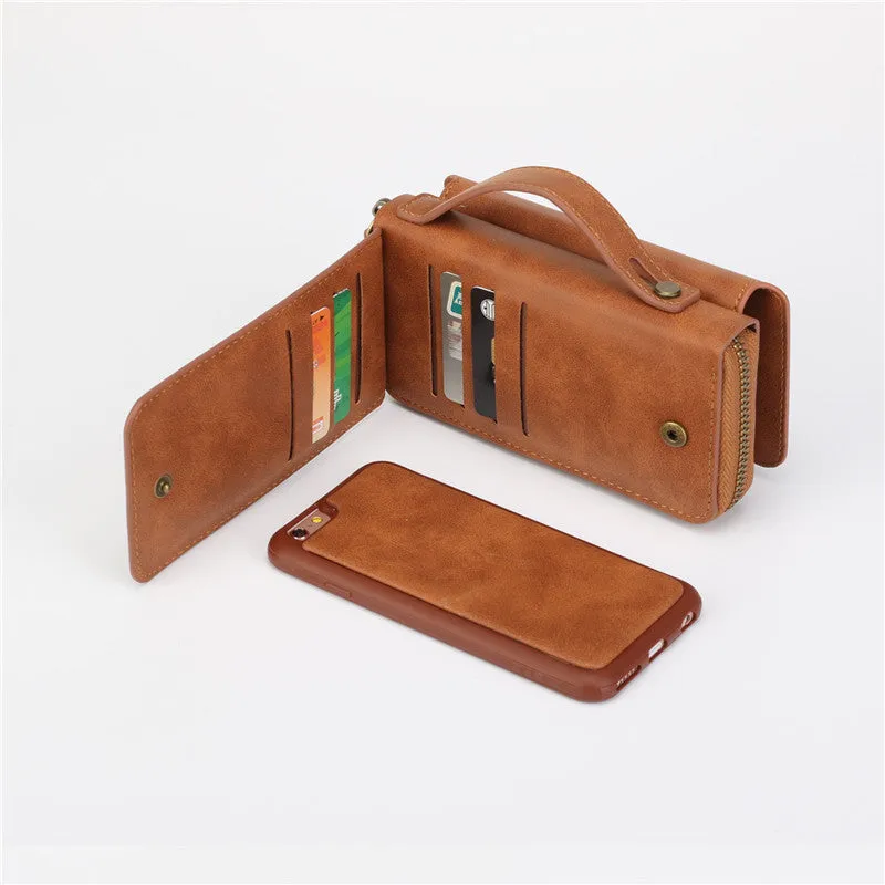 Multifunction Phone Case Wallet For iPhone