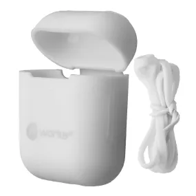 mWorks! mCASE! Protective Skin & Straps for Apple Airpods - White