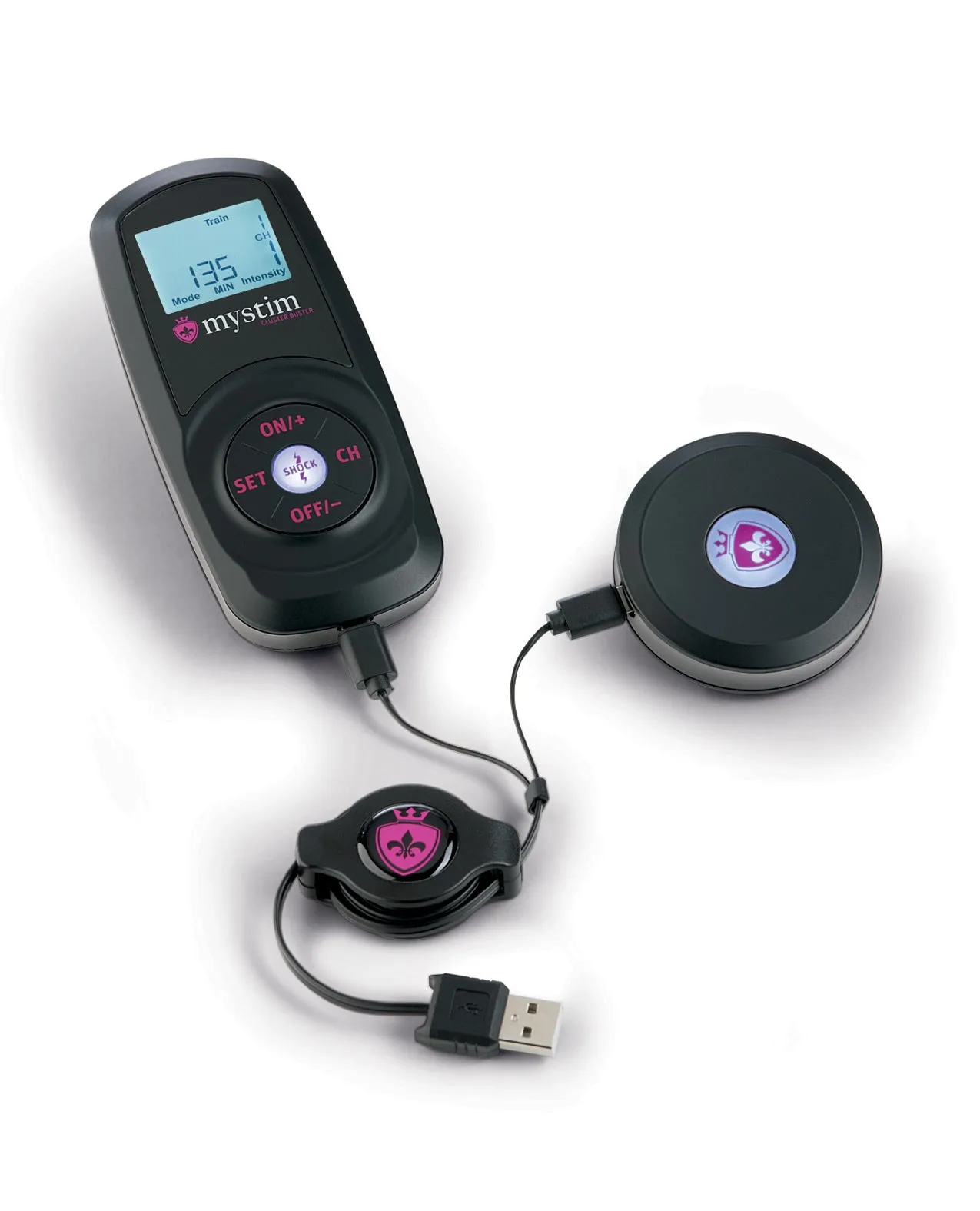 Mystim Cluster Buster Wireless eStim Starter Kit