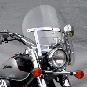 National Cycle N2221 Low Boy Heavy Duty Clear Windshield for Narrow Frame Yamaha Cruisers