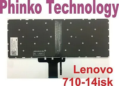 NEW Keyboard for IBM Lenovo Yoga 710-14ISK 310-14ISK 510-14IKB 510-14ISK Backlit