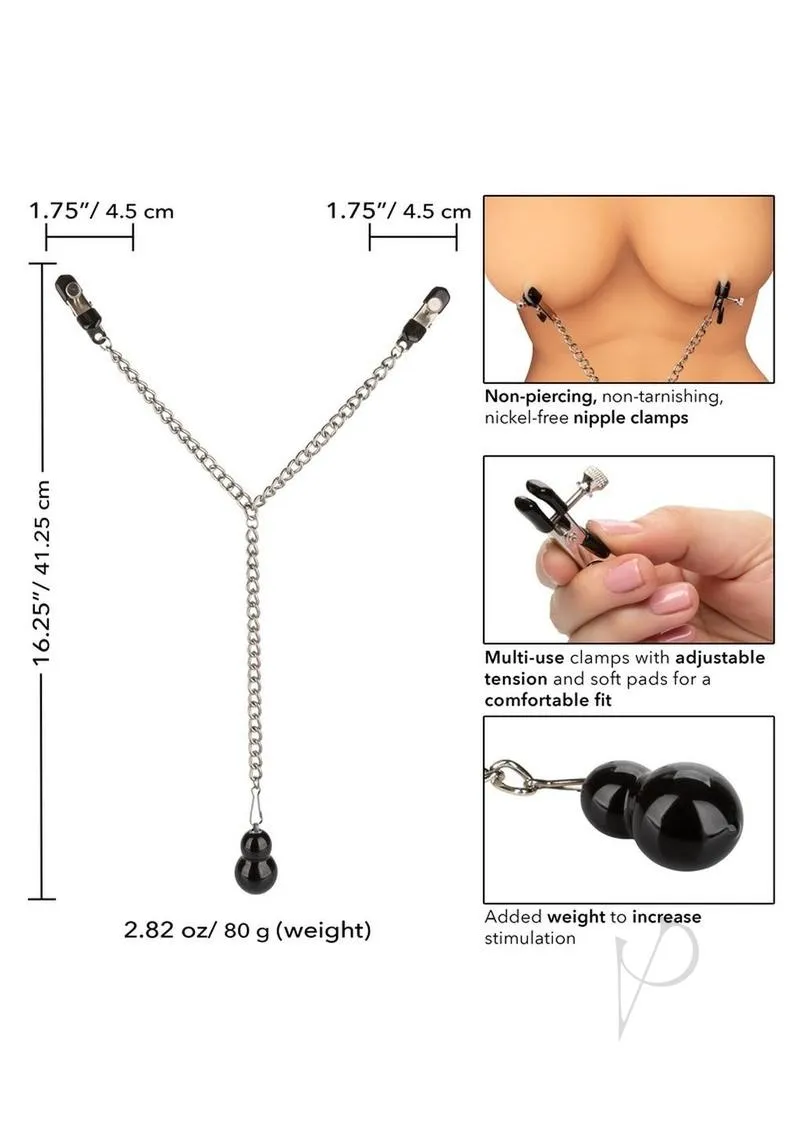 Nipple Play Weight Dual Tier Clamps