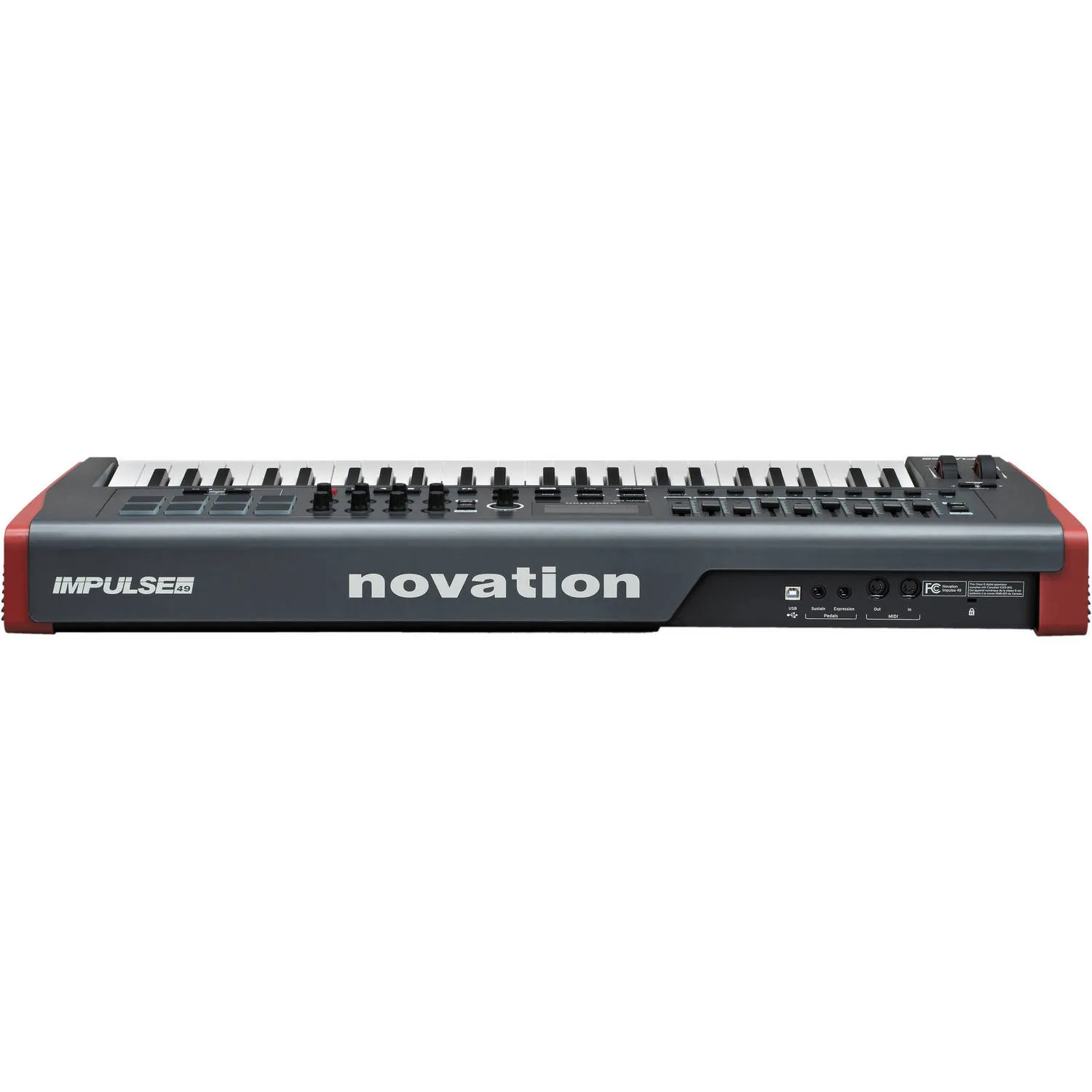 Novation Impulse 49 USB MIDI Drum Pads Keyboard Controller