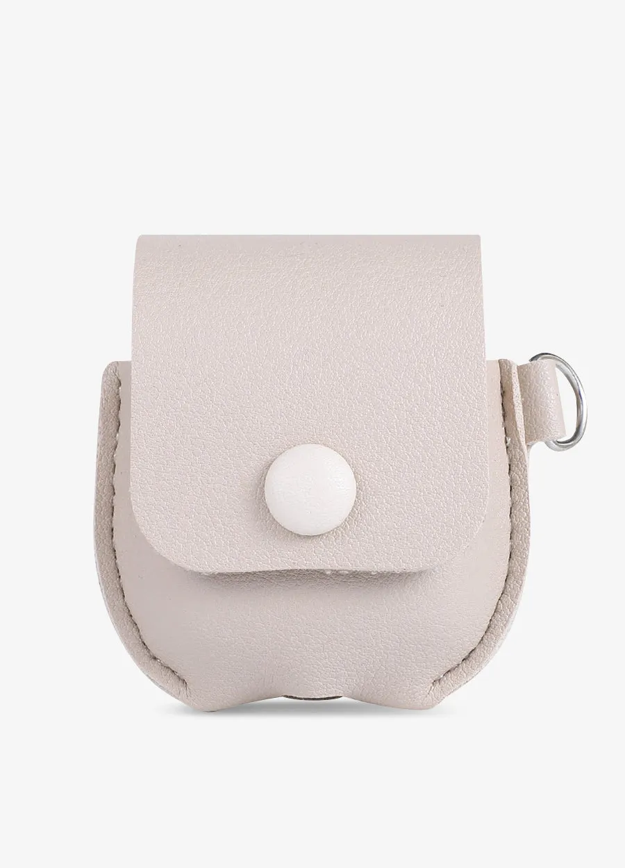 Nude Leather AirPod Case