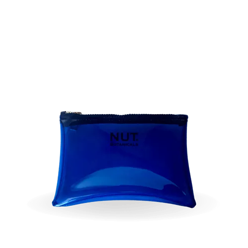 NUT Botanicals Transparent Cosmetic Makeup Pouch (12 cm x 17cm)