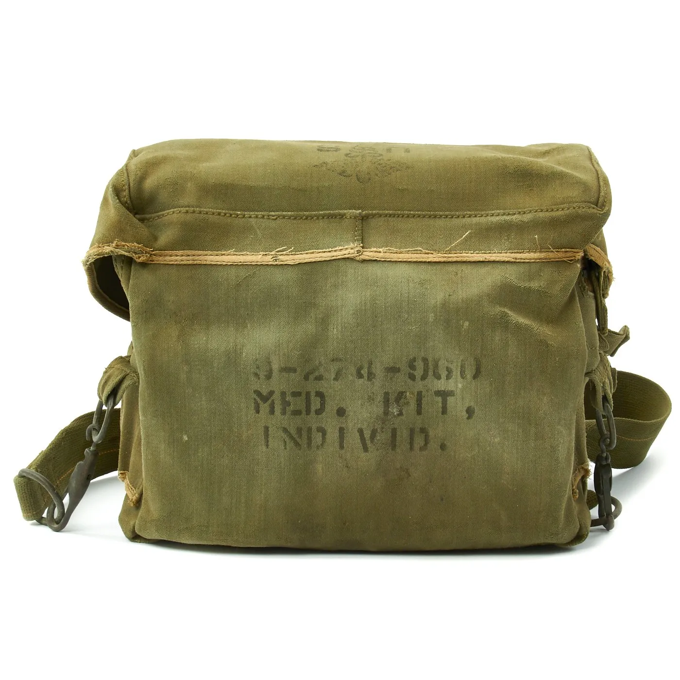 Original U.S. Korean War Individual Field Medical Kit 9-274-960 with Supplies