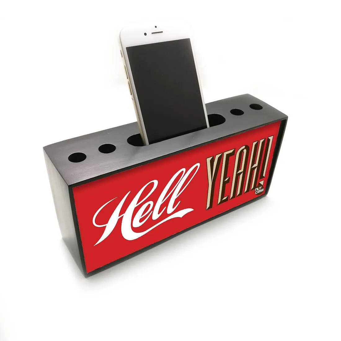 Pen Mobile Stand Holder Desk Organizer - Hell Yeah