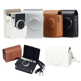 Pikxi Portrait & Landscape Style Sling Bag Leather Case for Fujifilm Instax Mini EVO