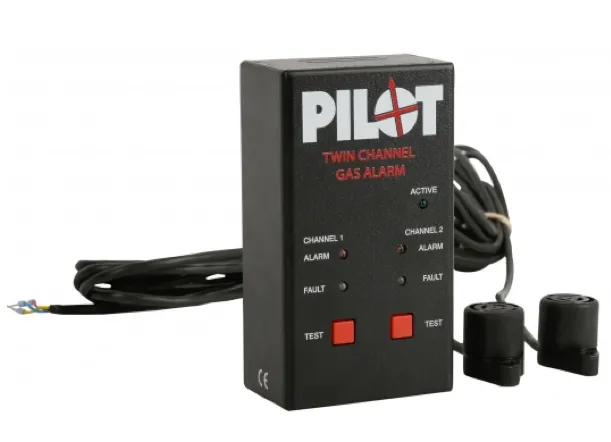 Pilot Twin Gas Alarm 12/24v - 2023  Model