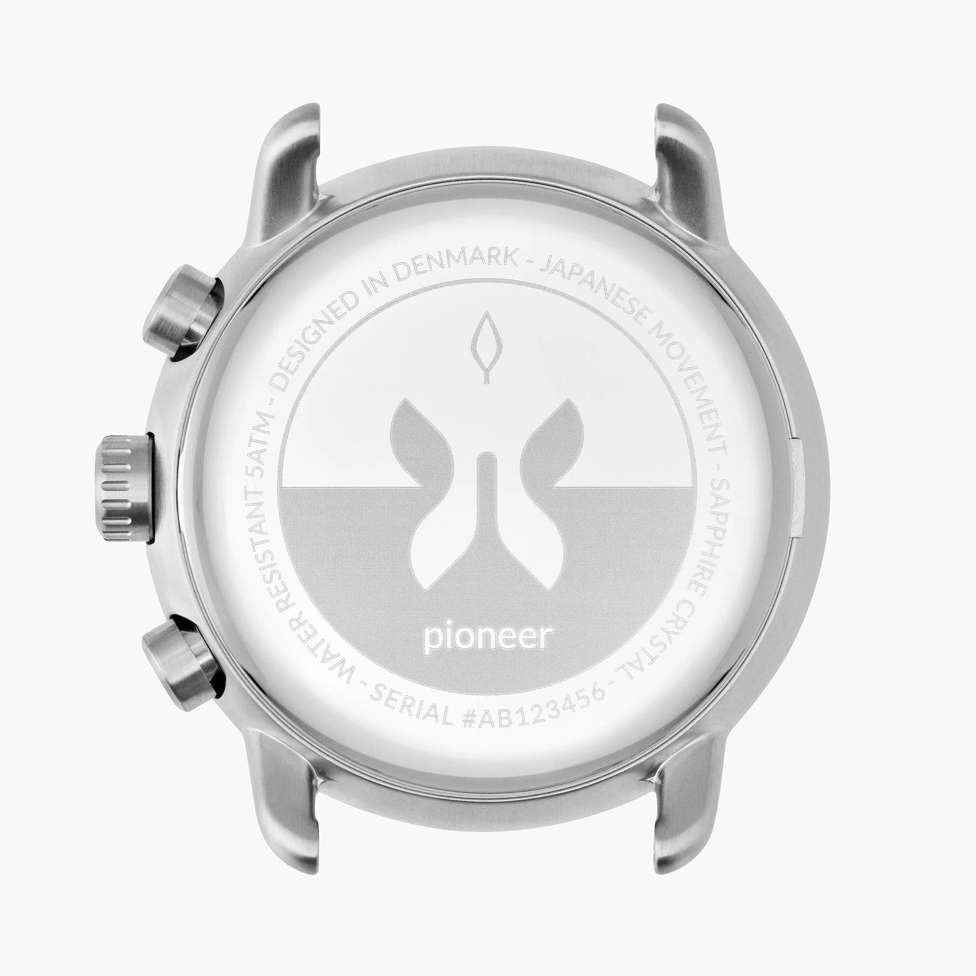 Pioneer | Navy Dial - Black Leather