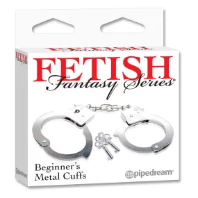 Pipedream Fetish Fantasy Series Beginner's Metal Cuffs