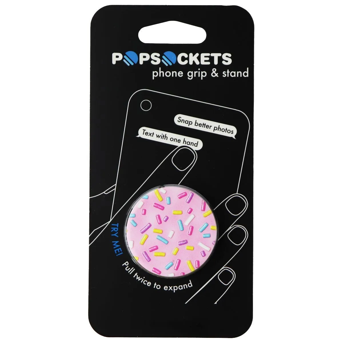 PopSockets: Collapsible Grip & Stand for Phones and Tablets - Pink Sprinkles