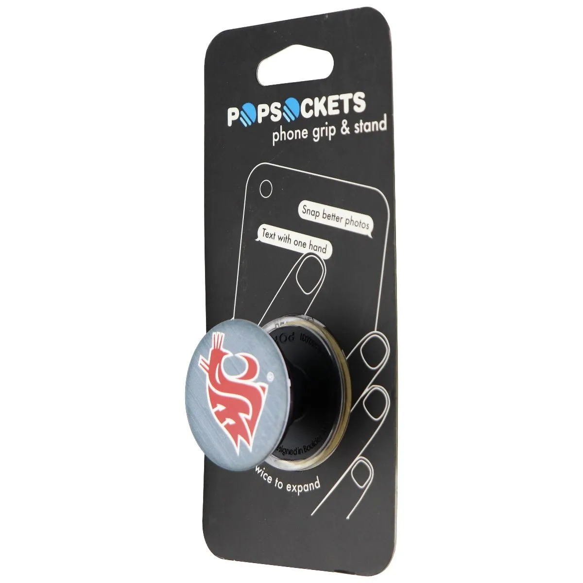 PopSockets Collapsible Grip & Stand for Phones and Tablets - WSU Cougars