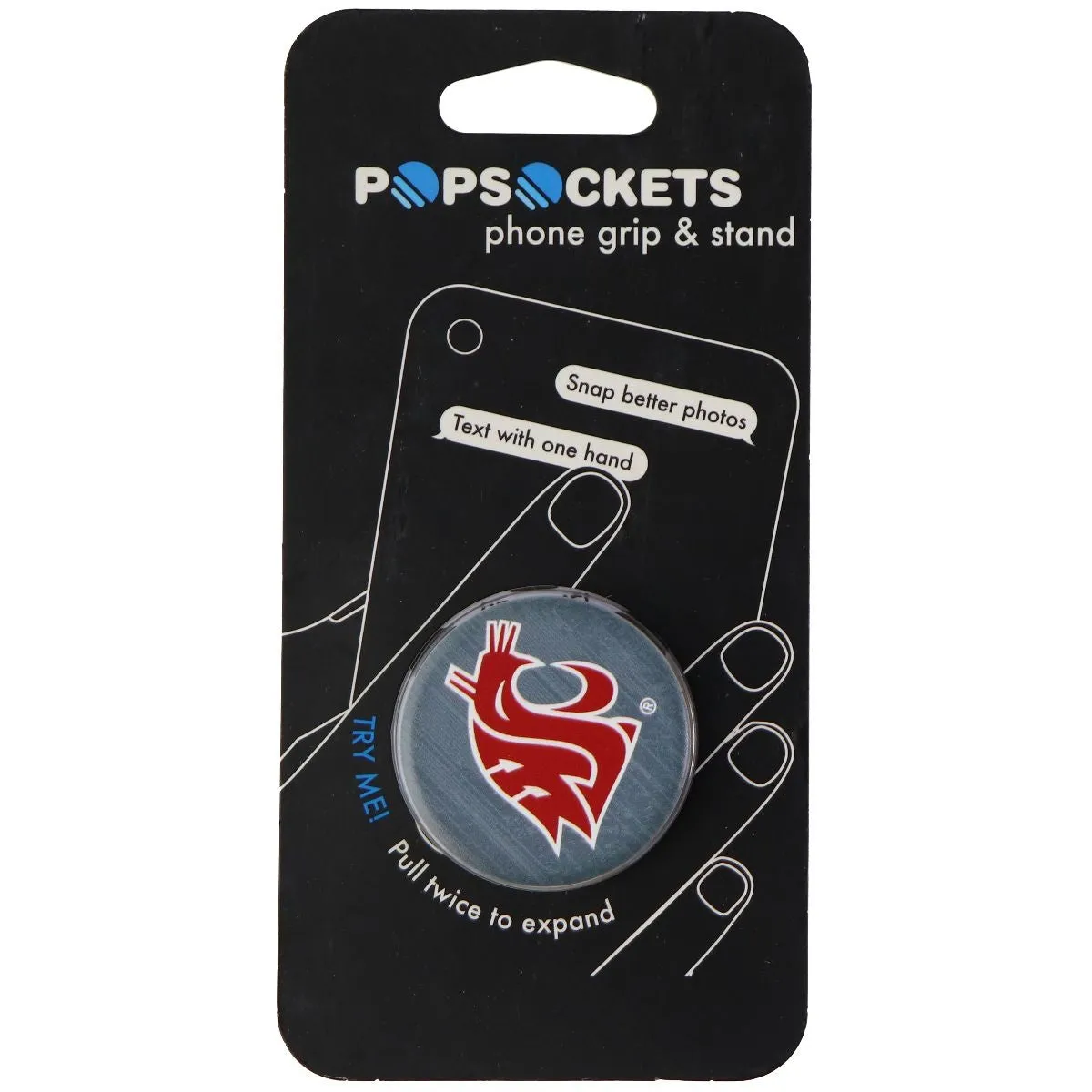 PopSockets Collapsible Grip & Stand for Phones and Tablets - WSU Cougars