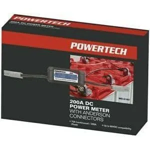 Powertech 200A DC Power Meter with Anderson Connectors