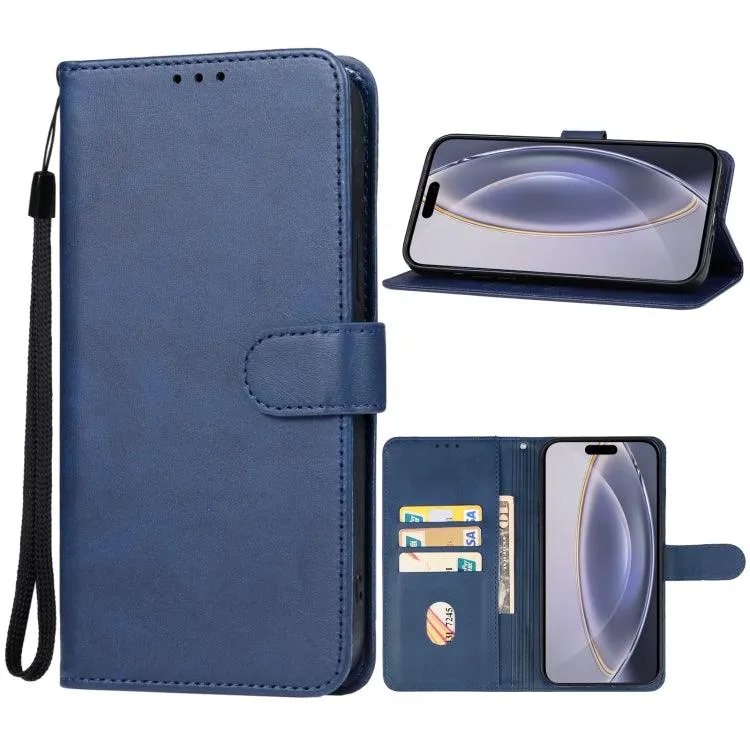 Premium PU Leather Wallet Phone Case for iPhone 16 Pro Max