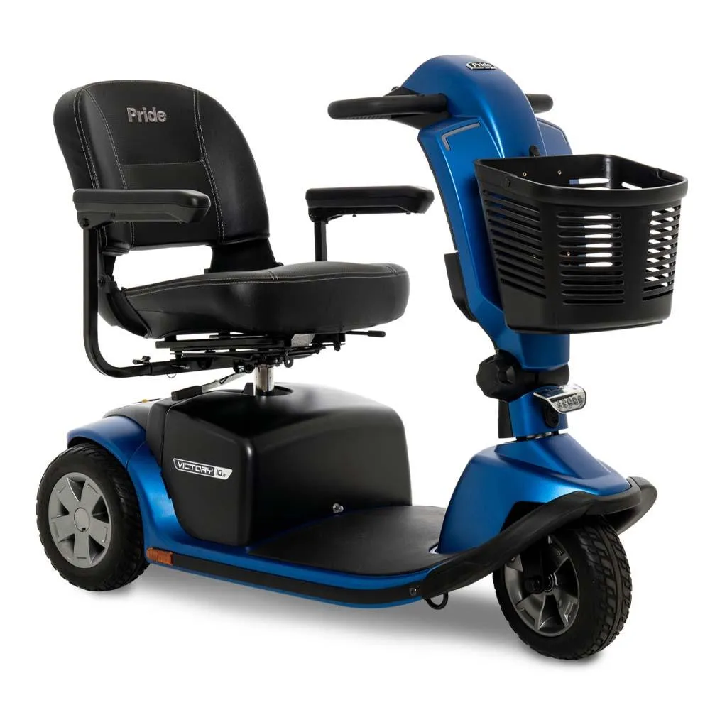 Pride Mobility Victory 10.2 3 Wheel S6102 w/U-1 Batteries Mobility Scooter