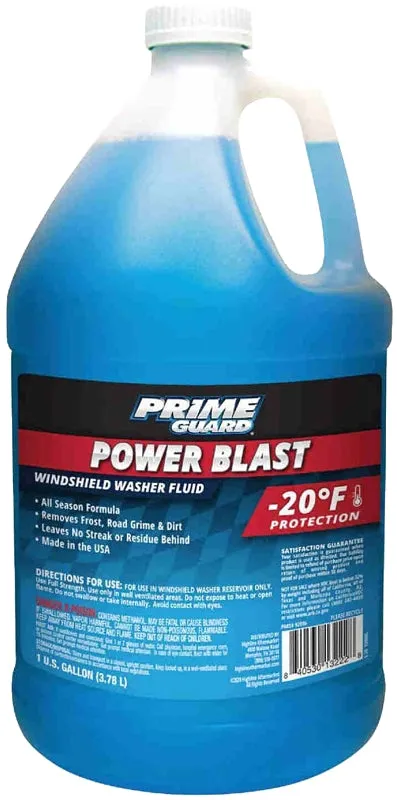 Prime Guard Xtreme Blue 92006 Windshield Washer Fluid, 1 gal :EA: QUANTITY: 6